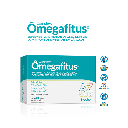 Ômegafitus Az c/30 Cápsulas