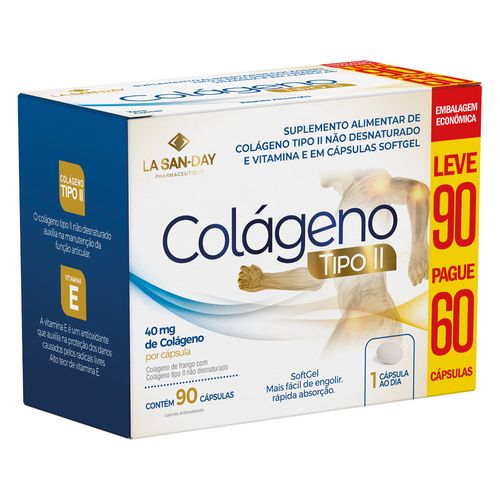 Colágeno Tipo 2 90 Cápsulas