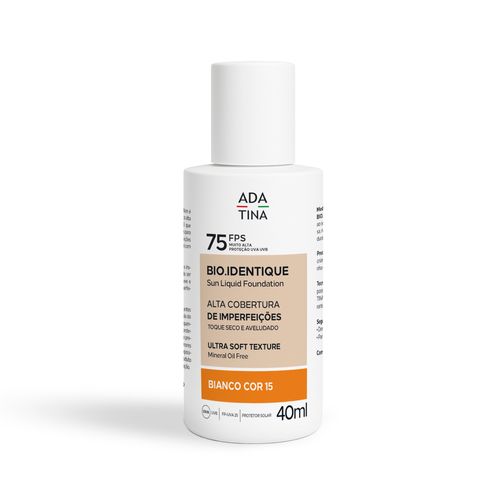 Protetor Solar Facial Bio.Identique FPS 75 Ada Tina 40ml Bianco 15