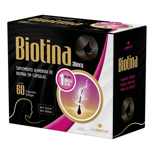 Biotina 60 Cápsulas