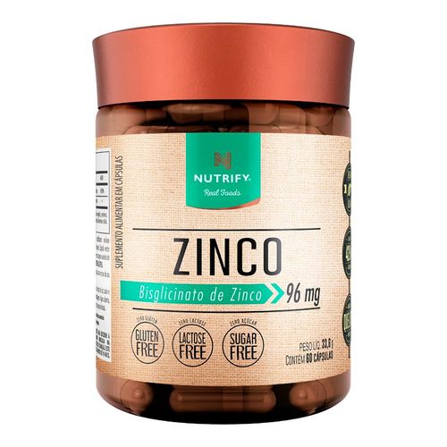 Zinco Nutrify 60 Cápsulas