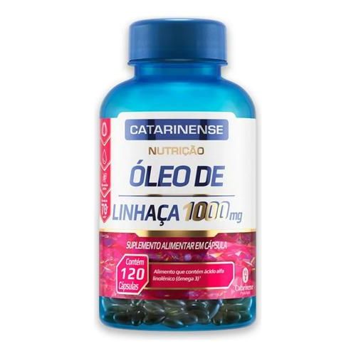 Óleo de Linhaça Catarinense 120 Cápsulas
