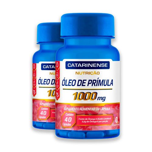 Kit 2 Óleo de Prímula Catarinense 40 Cápsulas