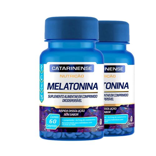 Kit 2 Melatonina Catarinense 60 comprimidos