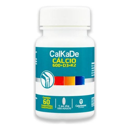 Calkade Cálcio Catarinense 60 Comprimidos
