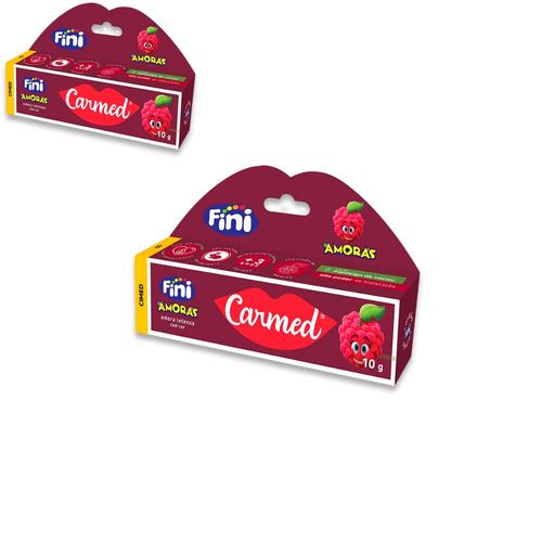 Kit 2 Carmed Labial Cimed Amora Intensa 10g