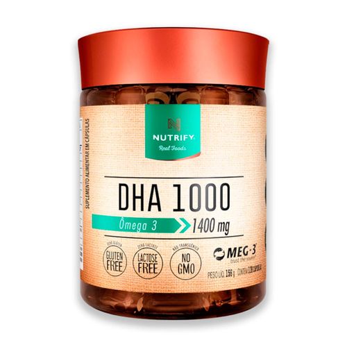 Ômega 3 DHA Nutrify 120 Cápsulas