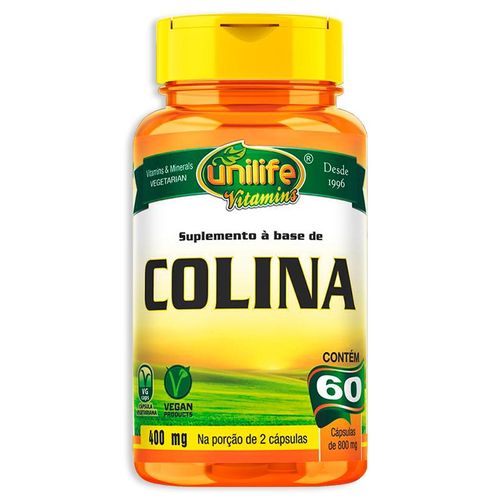 Colina 60 cápsulas Unilife
