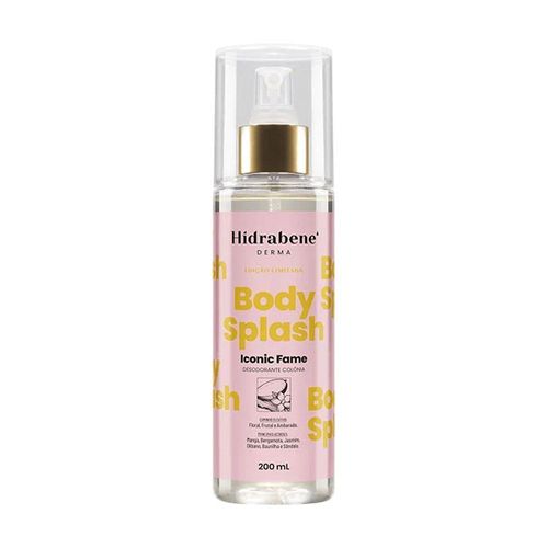 Body Splash Iconic Fame Hidrabene 200ml