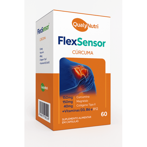 Flex Sensor Cúrcuma C60/Cápsulas - QualyNutri