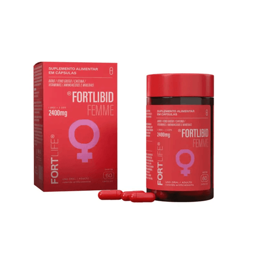 Fortlibid Femme 2400Mg 60 Cápsulas - FortLife