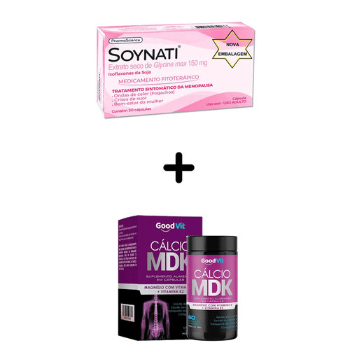 Kit Soynati + Cálcio MDK