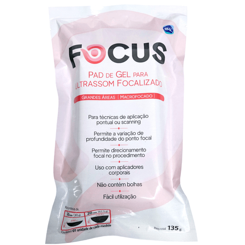 Focus Pad De Gel Para Ultrassom Focalizado Microfocado Rmc