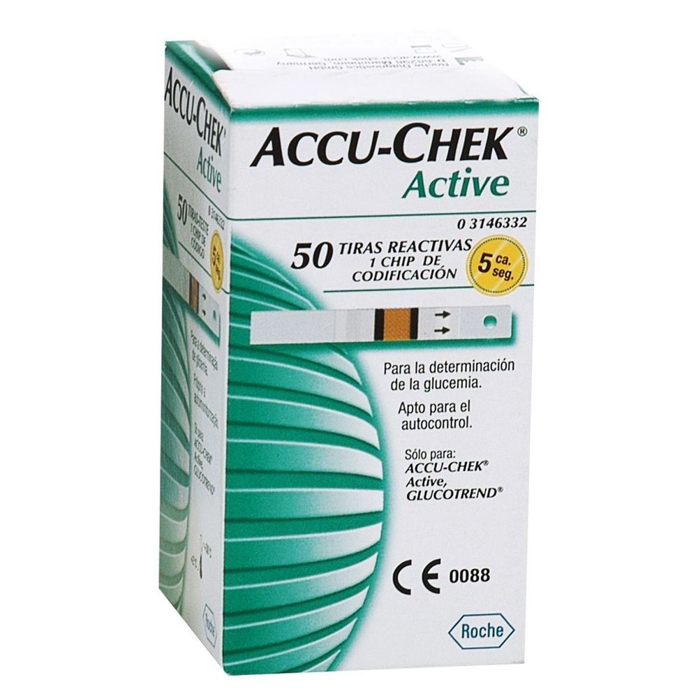 Kit Medidor de Glicose Accu-Chek Active Roche - Drogarias Pacheco