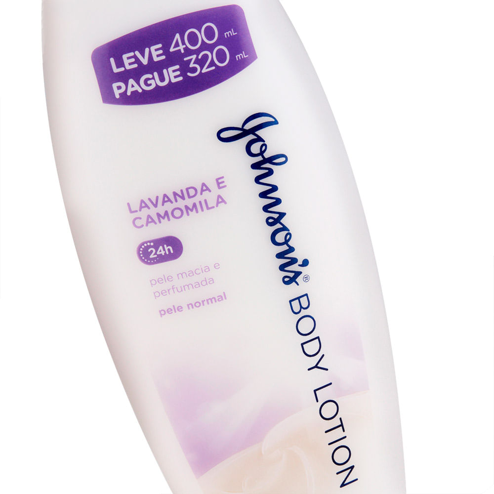 Loção Hidratante Johnson’s Softlotion Pele Fresquinha 400ml 2