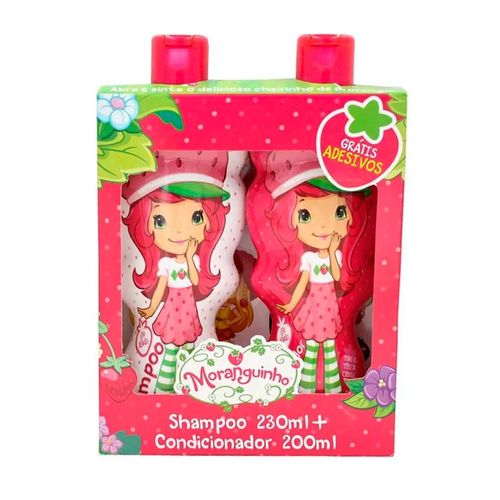 Kit Moranguinho Shampoo 230ml + Condicionador 200ml Kit Moranguinho Shampoo 230ml + Condicionador 200ml