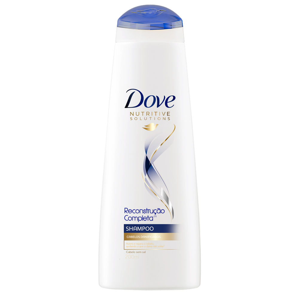 Kit Dove Shampoo Reconstrução Completa 400ml + Super Condicionador 1
