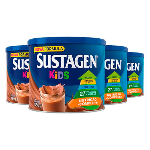 Kit-4-Suplemento-Alimentar-Sustagen-Kids-Chocolate-380g-Drogarias-Pacheco-9052182