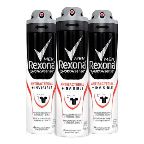 Kit-Desodorante-Aerosol-Rexona-Antibacterial-Invisible-Masculino-150ml-3-Unidades-Pacheco-9057975