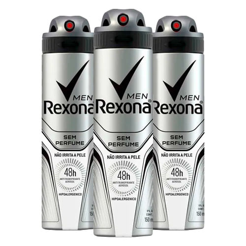 Kit-Desodorante-Aerosol-Rexona-Sem-perfume-Masculino-150ml-3-Unidades-Pacheco-9057992