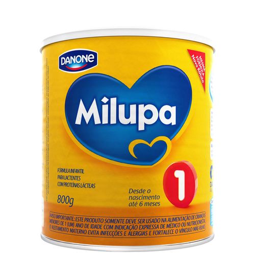 Fórmula Infantil Danone Milupa 1 800g Fórmula Infantil Danone Milupa 1 800g