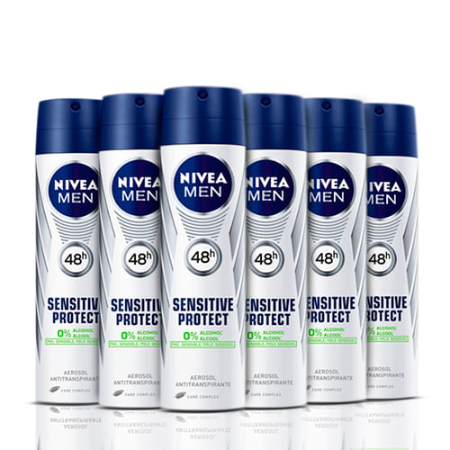 Kit-Desodorante-Aerossol-Nivea-Sensitive-Protect-Masculino-90g-6Unidades-Pacheco-93512491