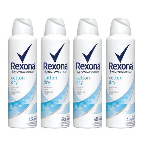 Kit-Desodorante-Rexona-Aerosol-Cotton-Dry-150ml-4-Unidades-Pacheco-935125439