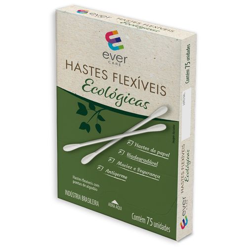 Hastes-Flexiveis-Ever-Care-Ecologicas-75-Unidades-Pacheco-714089 Hastes-Flexiveis-Ever-Care-Ecologicas-75-Unidades-Pacheco-714089
