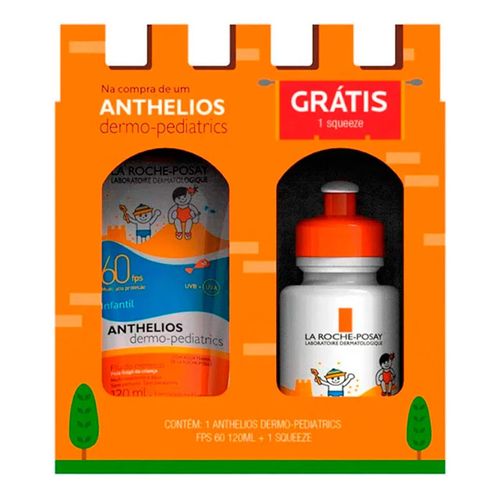 Kit Protetor Solar Anthelios Dermo-Pediatrics FPS60 120ml + 1 Squeeze Kit Protetor Solar Anthelios Dermo-Pediatrics FPS60 120ml + 1 Squeeze