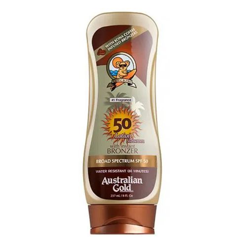 Protetor Solar Corporal Australian Gold  Kona Coffee FPS 50 237ml