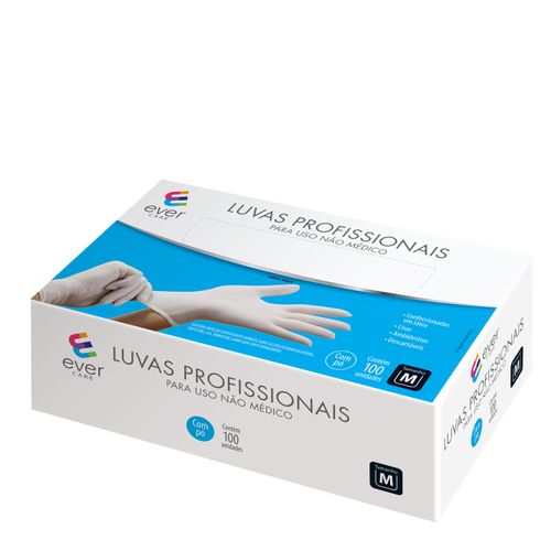 Luvas-Latex-Profissionais-Ever-Care-M-100-Unidades-Pacheco-724262 Luvas-Latex-Profissionais-Ever-Care-M-100-Unidades-Pacheco-724262