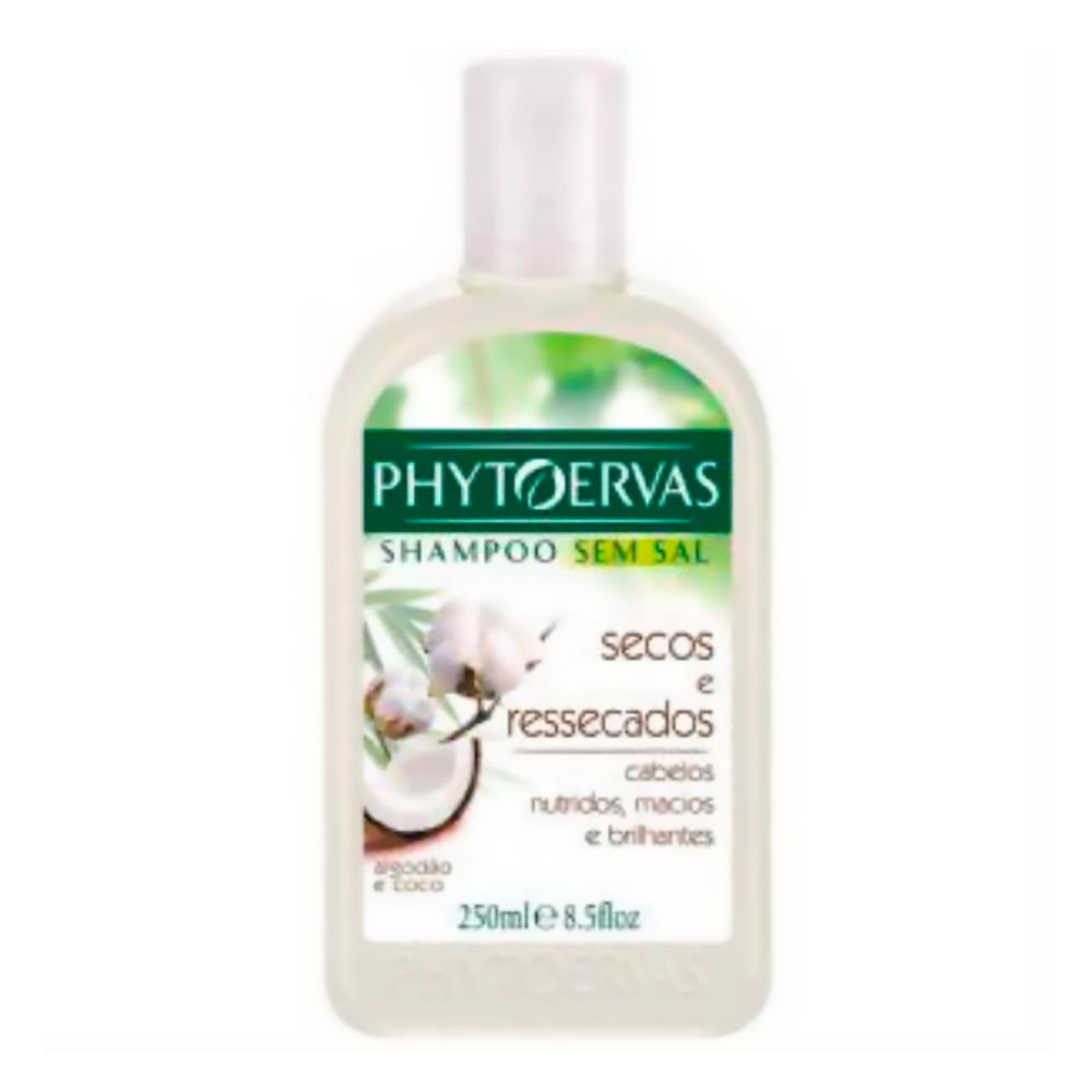 Shampoo Phytoervas Cabelos Secos e Ressecados 250ml - Drogarias Pacheco
