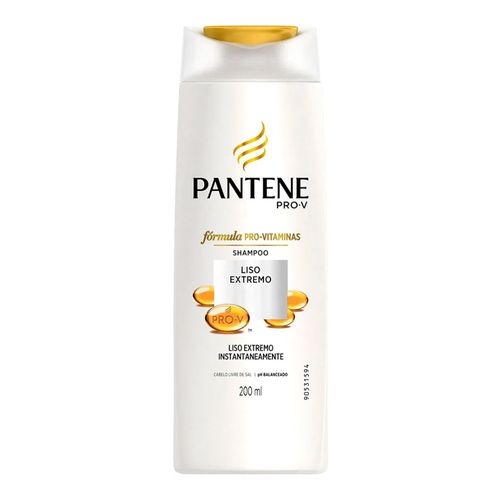 Shampoo Pantene Liso Extremo 200ml Shampoo Pantene Liso Extremo 200ml