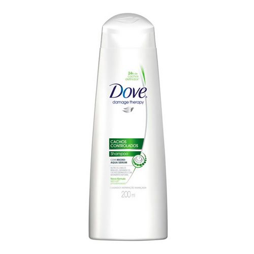 Shampoo Dove Cachos Controlados 200ml Shampoo Dove Cachos Controlados 200ml