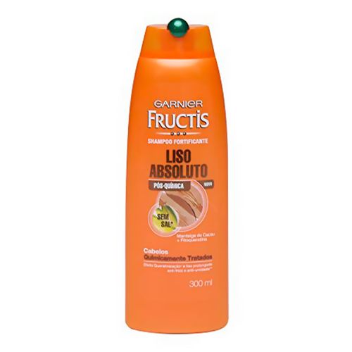 Shampoo Fructis Liso Absoluto Pós Química 300ml Shampoo Fructis Liso Absoluto Pós Química 300ml