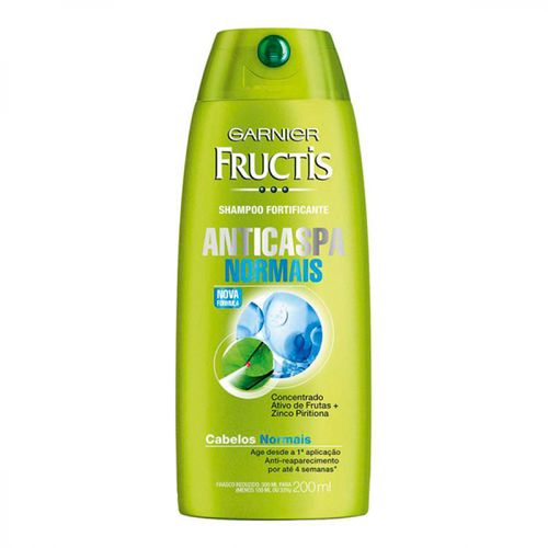 Shampoo Fructis Anticaspa 200ml Shampoo Fructis Anticaspa 200ml