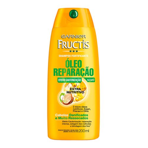 Shampoo Fructis Óleo Reparação Extra Nutritivo 200ml Shampoo Fructis Óleo Reparação Extra Nutritivo 200ml