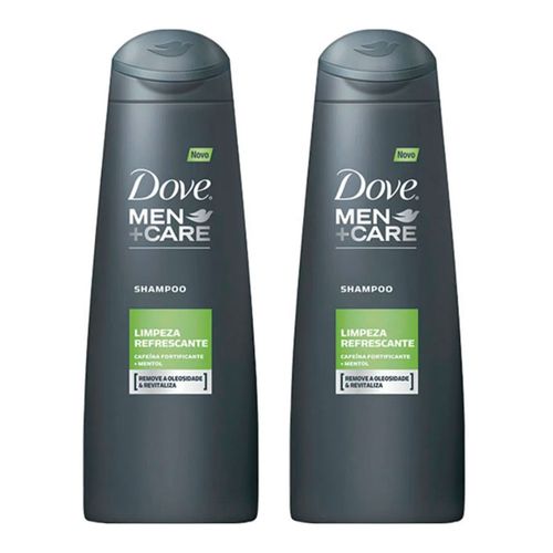 Shampoo Dove Men Limpeza Refrescante 200ml C/ 2 Unidades Shampoo Dove Men Limpeza Refrescante 200ml C/ 2 Unidades