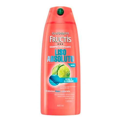 Shampoo Fructis Liso Absoluto 400ml Shampoo Fructis Liso Absoluto 400ml