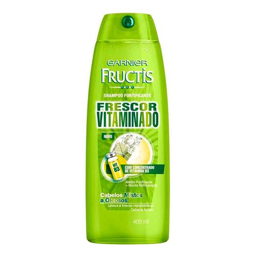 Shampoo Fructis Frescor Vitaminado 400ml Shampoo Fructis Frescor Vitaminado 400ml