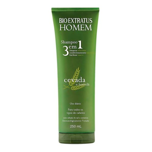 Shampoo Bio Extratus Homem 3 Em 1 250ml Shampoo Bio Extratus Homem 3 Em 1 250ml