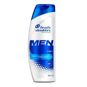 Shampoo De Cuidados Com A Raíz Head & Shoulders Men 3 Em 1 400ml