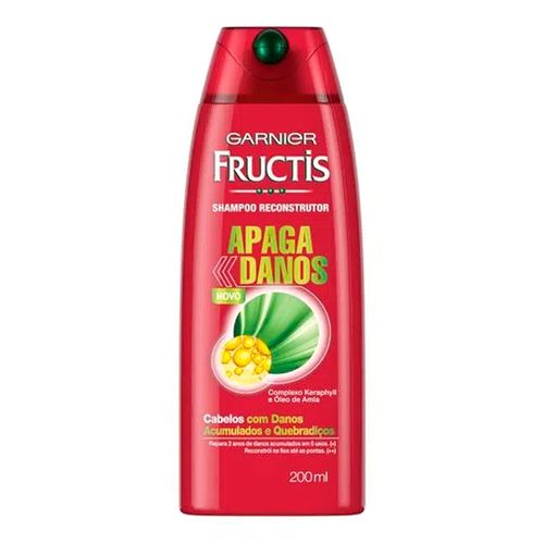 Shampoo Garnier Fructis Apaga Danos 200ml Shampoo Garnier Fructis Apaga Danos 200ml
