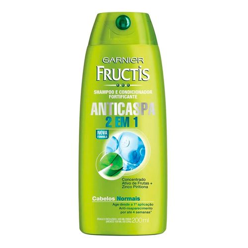 Shampoo Fuctis Anticaspa 2 em 1 200ml