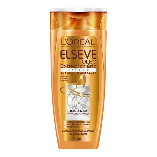 Shampoo Elseve Óleo Extraordinário Cachos 200ml Shampoo Elseve Óleo Extraordinário Cachos 200ml