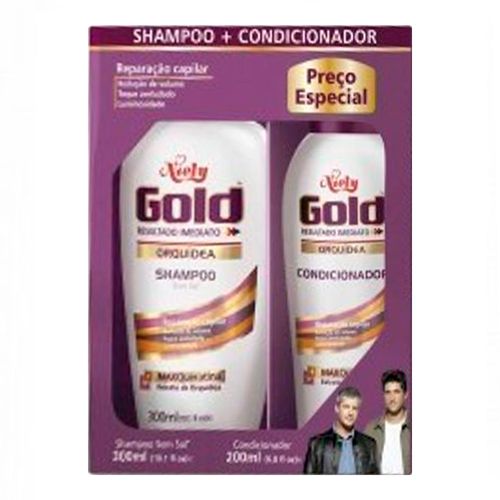 Kit Niely Gold Shampoo + Condicionador Kit Niely Gold Shampoo + Condicionador