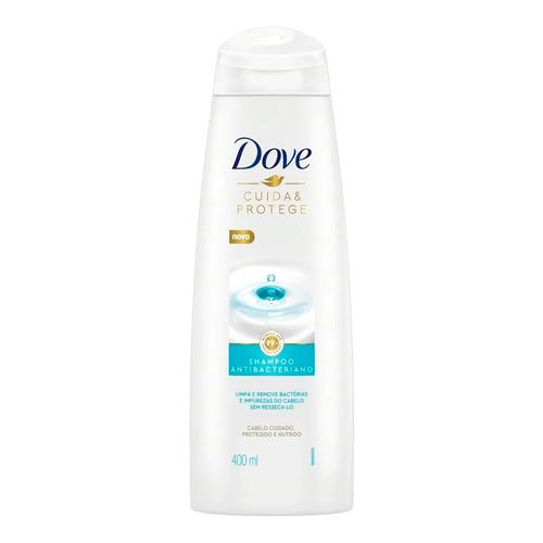 Shampoo Dove Antibacteriano Cuida E Protege 400ml Shampoo Dove Antibacteriano Cuida E Protege 400ml