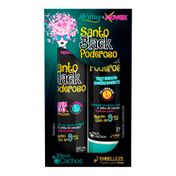 Kit Revitay Novex Santo Black Poderoso Shampoo + Condicionador 300ml
