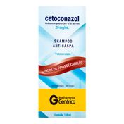Shampoo Cetoconazol 20mg/ml Genérico 100ml