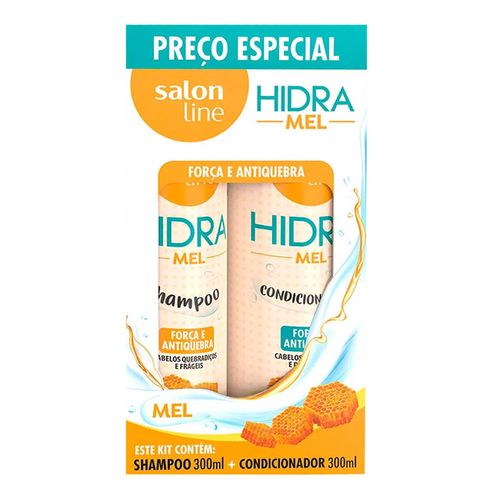 Kit Salon Line Hidra Mel Shampoo 300ml+ Condicionador 300ml Kit Salon Line Hidra Mel Shampoo 300ml+ Condicionador 300ml